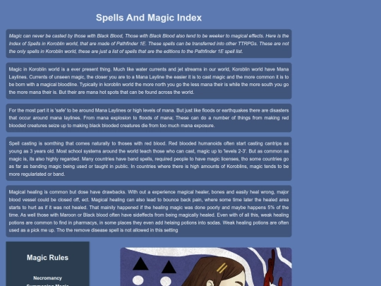 SpellsAndMAgic/Magicindex screenshot
