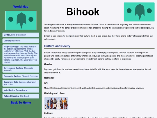 Z Eradun World/Ecountries/Bihook screenshot