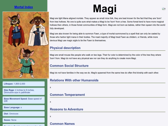 Z Eradun World/Ehumanoids/Magi screenshot