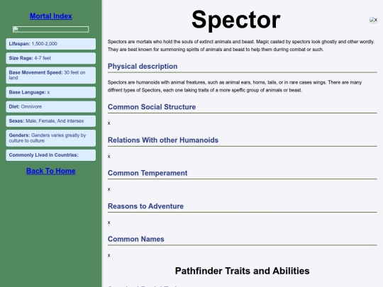 Z Eradun World/Ehumanoids/Spector screenshot