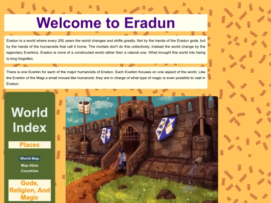 Z Eradun World/EradunIndex screenshot