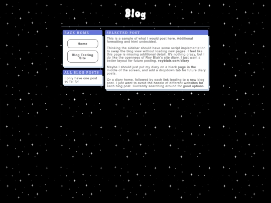 blog screenshot