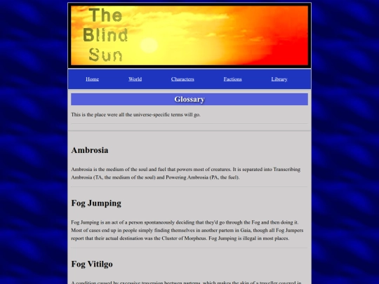 structure/glossary screenshot