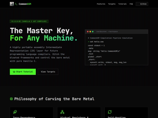 CommonASM screenshot