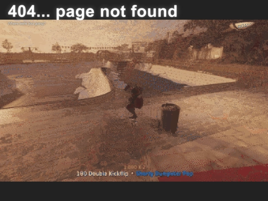 not_found screenshot