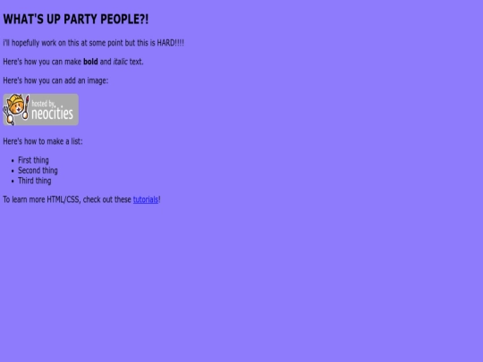 index screenshot
