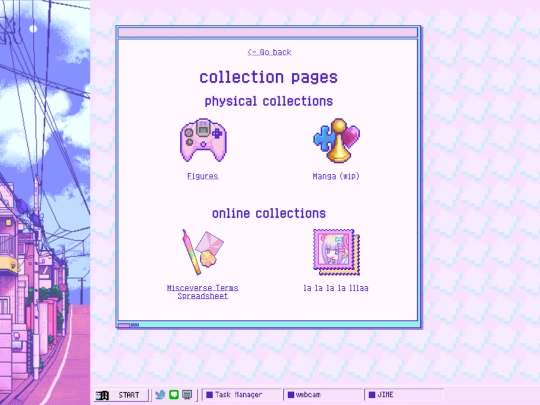 collections screenshot