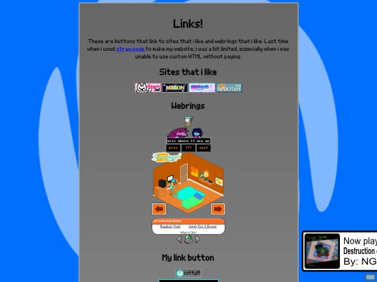 links screenshot