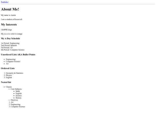 index screenshot