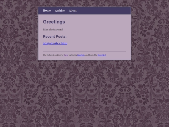 index screenshot