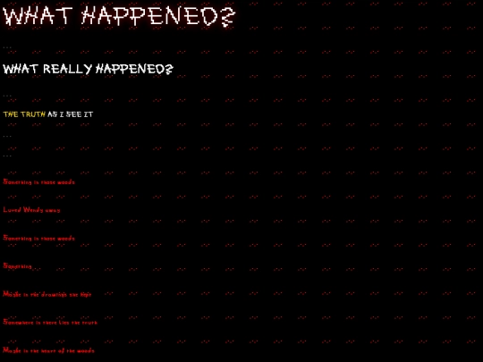 thetruth screenshot