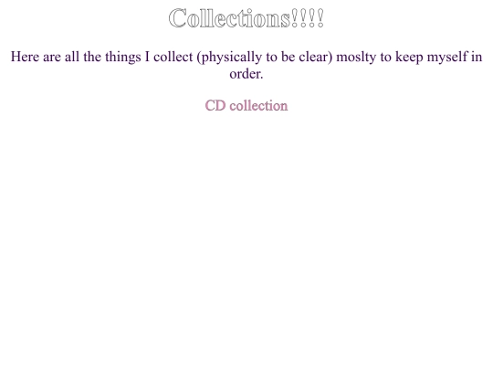 collections screenshot