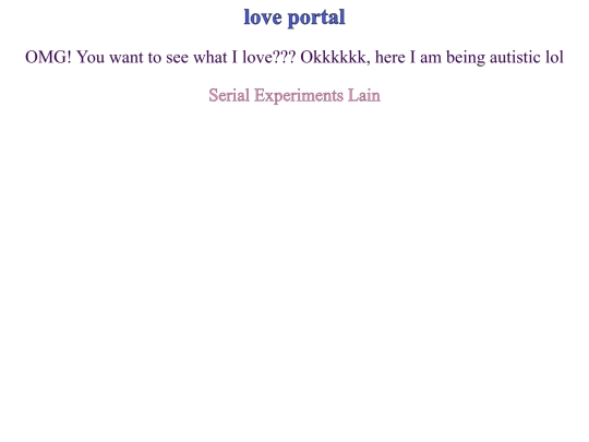 loves screenshot