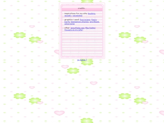 credits screenshot