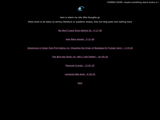 blogs screenshot