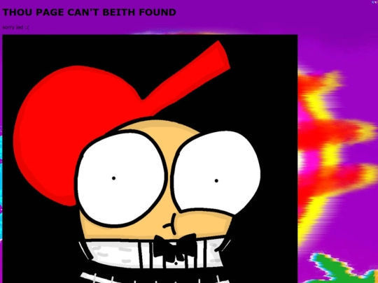not_found screenshot