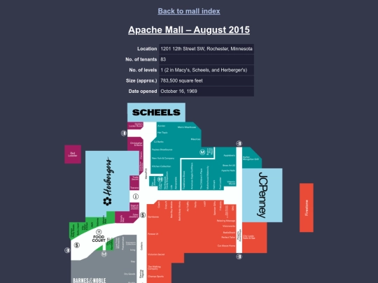 malls/apache_mall_2015 screenshot