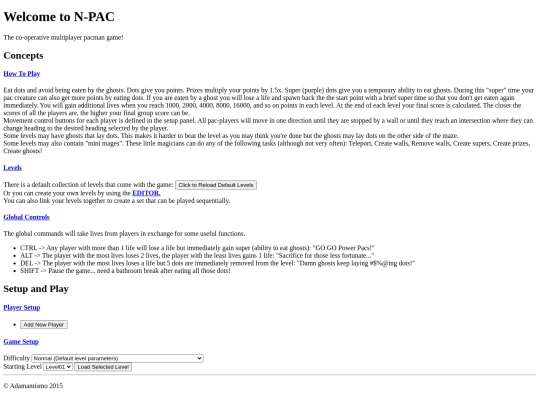 index screenshot