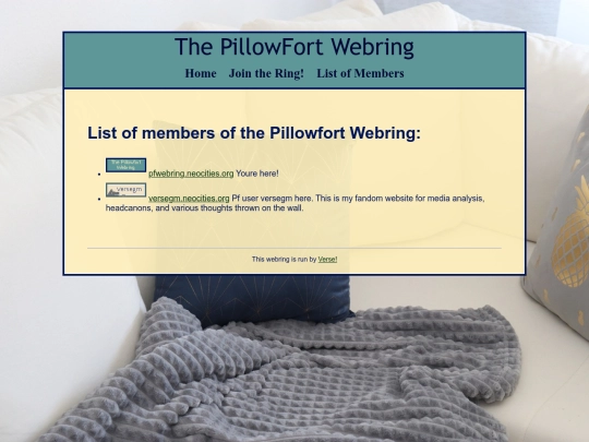 Members screenshot