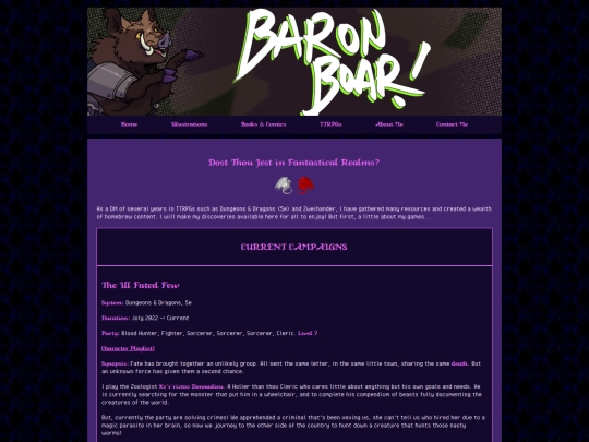 TTRPG screenshot