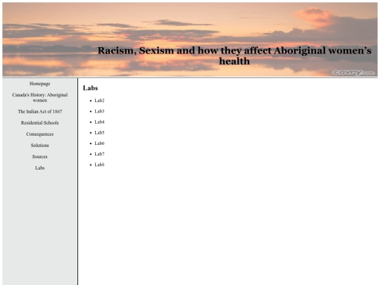 Lab screenshot