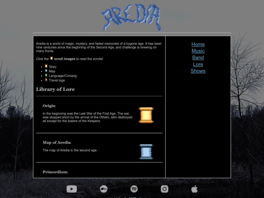 lore screenshot