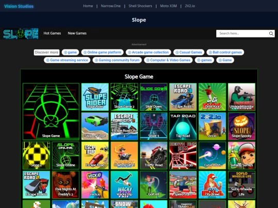 slope screenshot