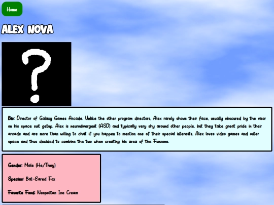 Profiles/AlexProfile screenshot