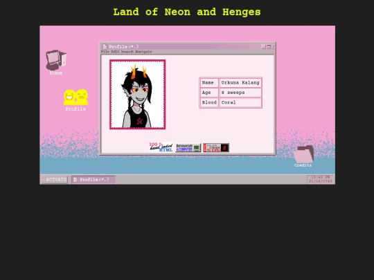 profile screenshot