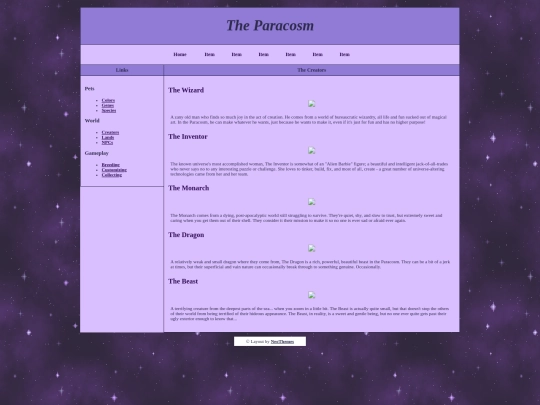 World/creators screenshot