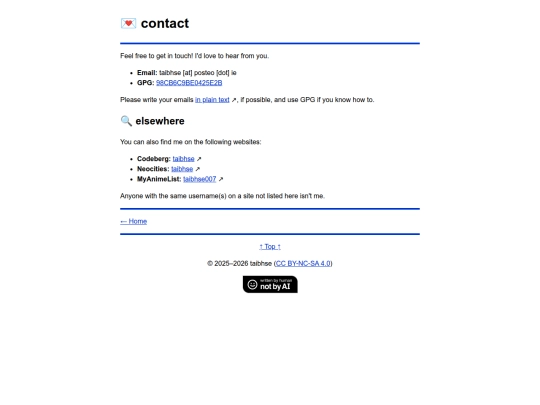contact screenshot