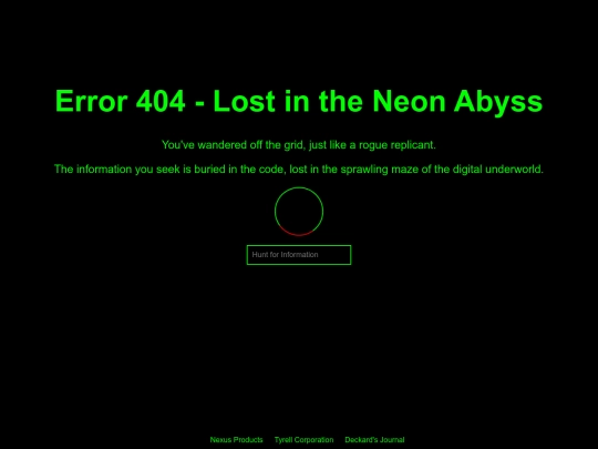 not_found screenshot
