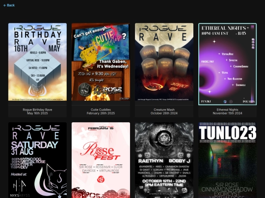 posters screenshot