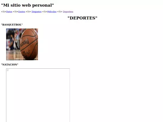 DEPORTES screenshot