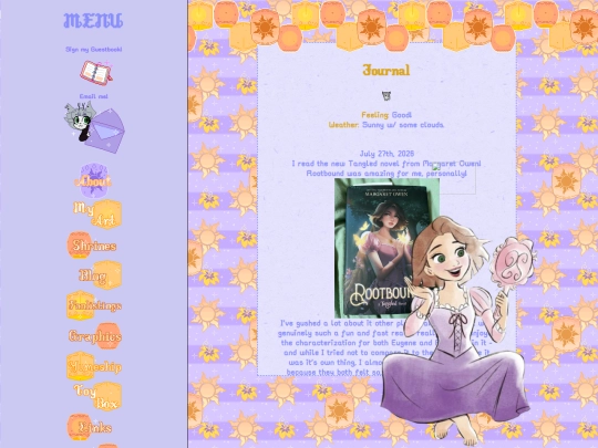 blog screenshot