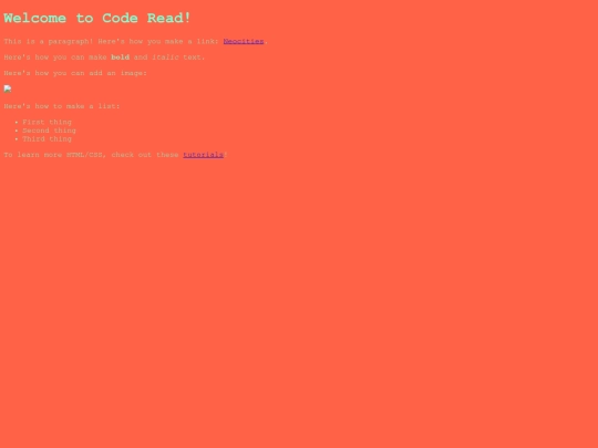 index screenshot