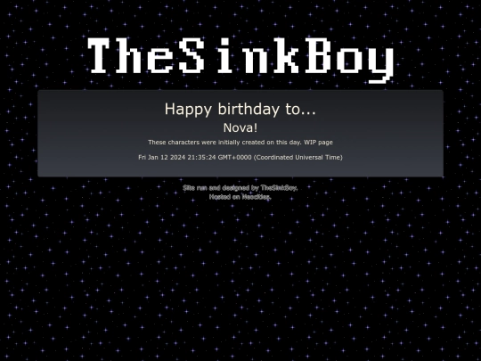 birthdays screenshot