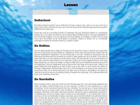 lessen screenshot