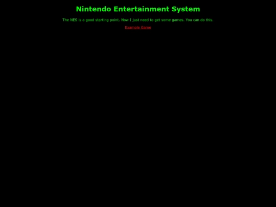 NES screenshot