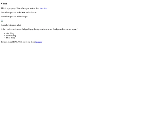 index screenshot