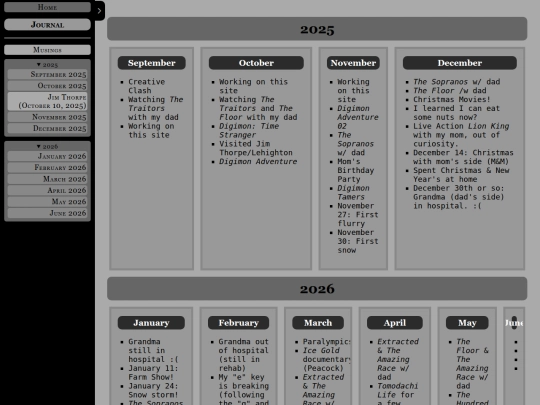 journal screenshot