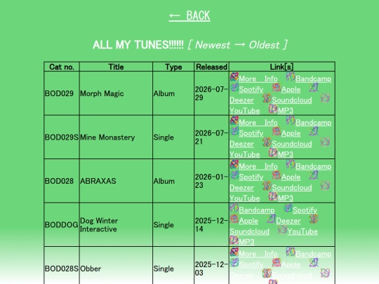 tunes screenshot