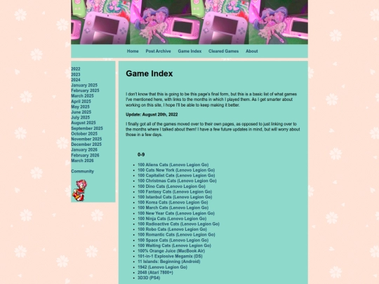 game-list screenshot