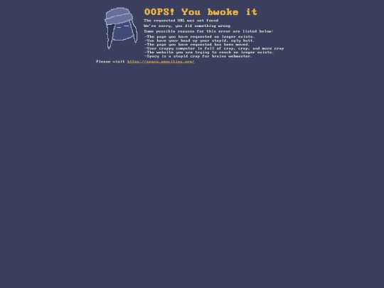 404 screenshot