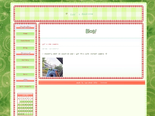 blog screenshot