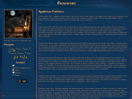 Resources screenshot