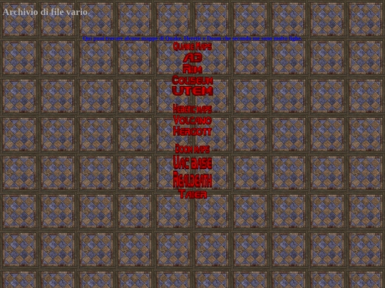 ARCHIVIO screenshot