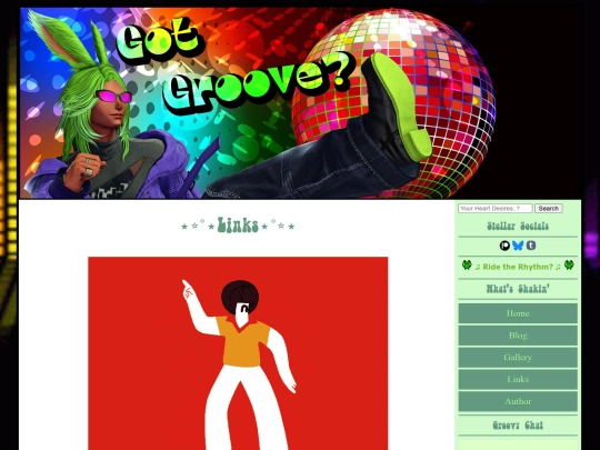 links screenshot