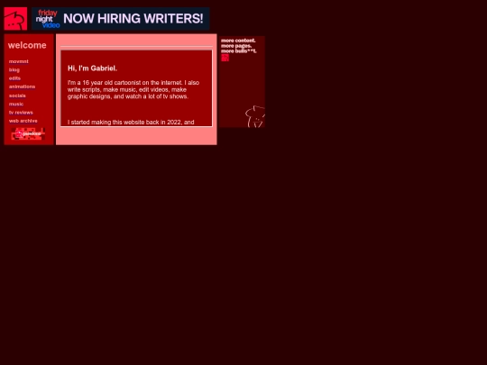 aboutme screenshot