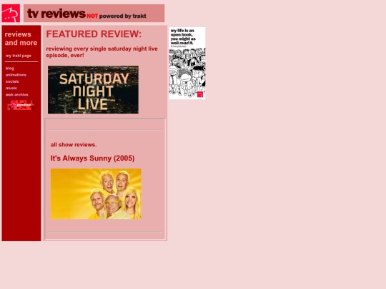 tvreviews screenshot